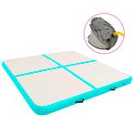 vidaXL Tapis gonflable de gymnastique avec pompe, Verzenden