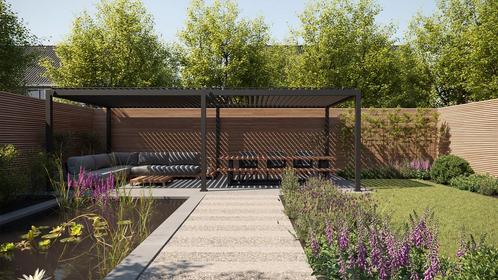 SUNS Alvaro overkapping 591 x 363 cm |, Tuin en Terras, Tuinsets en Loungesets