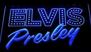 Elvis Presley neon bord lamp LED verlichting reclame lichtba, Huis en Inrichting, Lampen | Overige, Nieuw, Verzenden