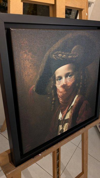 Teejo - Gangsta - Vide atelier - chassis + cadre americain, Antiek en Kunst, Kunst | Designobjecten