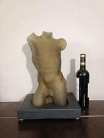 Paul Kedelv (1917-1990) - Sculpture Torse en verre givré des, Antiek en Kunst