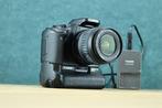 Canon EOS 400D + EF-S 18-55mm 1:3.5-5.6 + BG-E3 Digitale, Nieuw