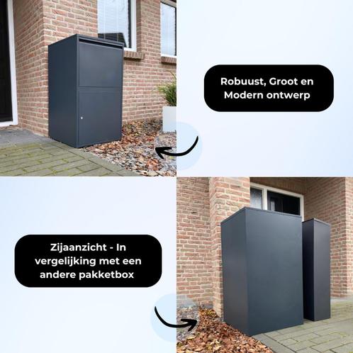 ParcelXL® – Grootste Pakketbrievenbus Beschikbaar, Tuin en Terras, Brievenbussen, Staande brievenbus, Nieuw, Staal, Verzenden