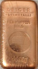 1 kilogram - Koper .999 - Geiger Edelmetalle, Germany, Postzegels en Munten
