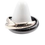 Cartier - Bague - Classic Trinity ring in ceramic - 18, Handtassen en Accessoires, Ringen, Nieuw