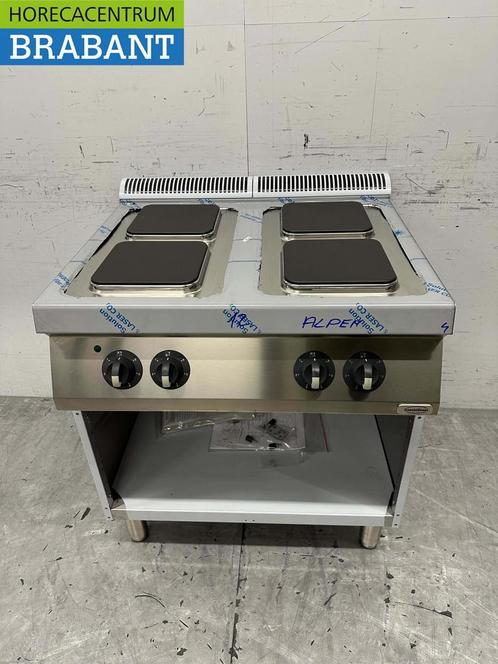 RVS Electrolux 4 pits elektrisch fornuis 80 cm 400V Horeca, Zakelijke goederen, Horeca | Keukenapparatuur, Ophalen of Verzenden