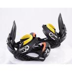 S M snowboard bindingen ELAN ACCELERATOR BLACK/yellow/orange, Sport en Fitness, Snowboarden, Verzenden, Nieuw