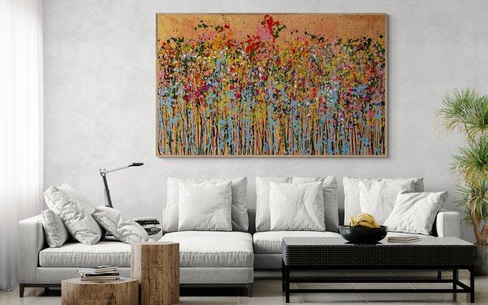 Jane Grieco - Graines damour - Tableau, unique, format XXL., Antiquités & Art, Art | Peinture | Moderne