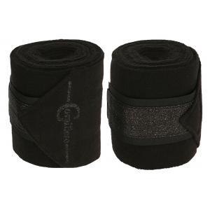 Fleece-bandage empara zwart 300x12cm - kerbl, Animaux & Accessoires, Chevaux & Poneys | Guêtres en cloche