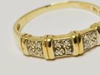 Ring - 18 karaat Geel goud Diamant (Natuurlijk gekleurd), Handtassen en Accessoires, Ringen, Nieuw