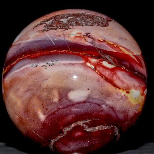 - Collectie Sphere Mookaite Gem-kwaliteit!!! - Mookaiet, Verzamelen, Mineralen en Fossielen
