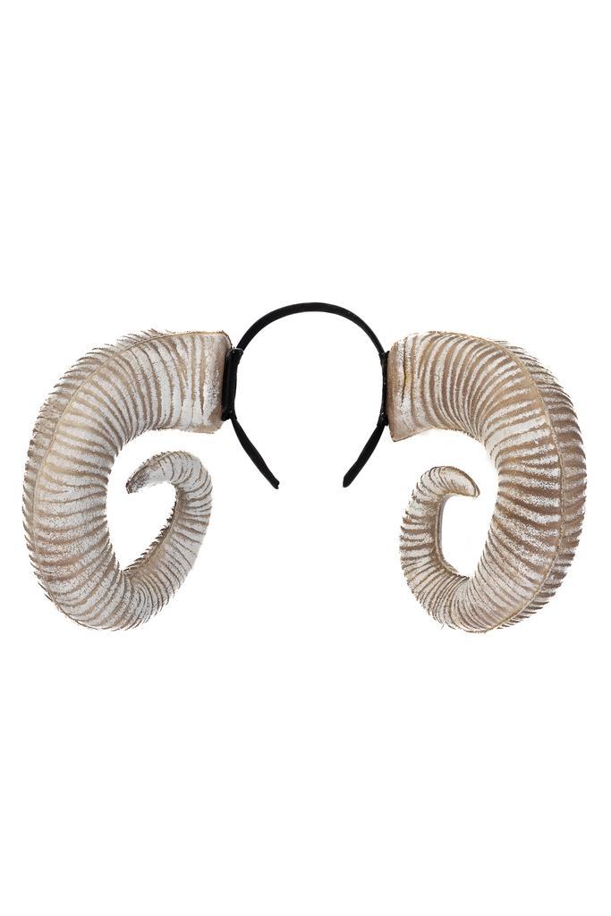 Haarband Hoorns Zilver Diadeem Demoon Duivel Ram Bok Haar Ba, Kleding | Dames, Carnavalskleding en Feestkleding, Nieuw, Ophalen of Verzenden
