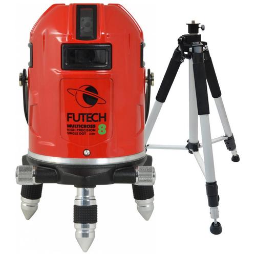 Futech MultiCross 8 HPSD | 1mm @ 10m | Servomotoren! | GROEN, Bricolage & Construction, Instruments de mesure, Enlèvement ou Envoi