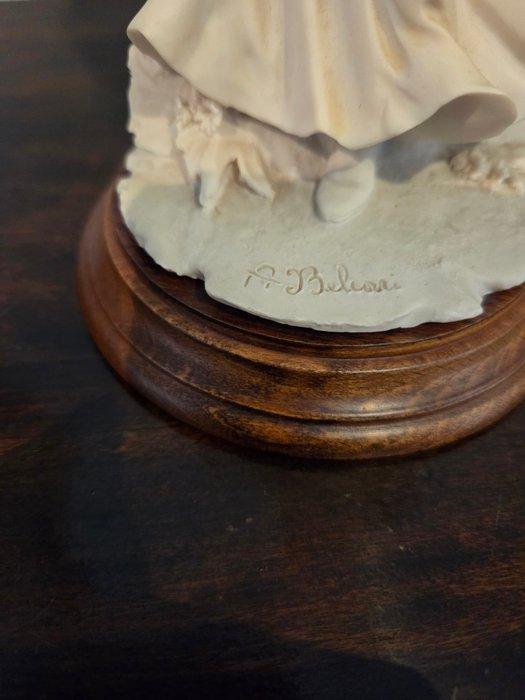 Capodimonte - A. Belcari - Beeld, Beeld, koppel - 28 cm -, Antiek en Kunst, Antiek | Glaswerk en Kristal