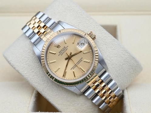 Rolex Datejust Ref. 68273 Year 2007 (Box), Handtassen en Accessoires, Horloges | Dames, Goud, Zo goed als nieuw, Goud, Rolex, Polshorloge