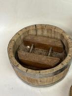 Werkgereedschap (3) - 3 oude kaasmallen gouda