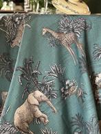 Exclusif nappe en anciennes gravures de la jungle pour