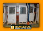 pvc deuren raam antracietgrijs ral 7016 over stock RAMENHAL, Bricolage & Construction, Buitendeur, Ophalen