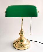 Lamp - Metaal, Glas - Bankierslamp