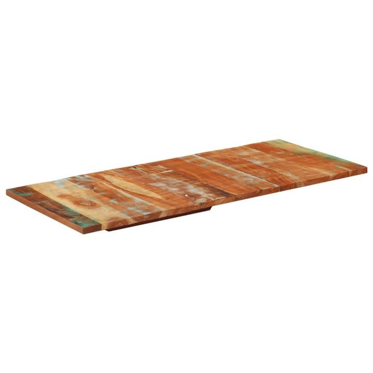 vidaXL Tafelblad rechthoekig 25-27 mm 60x140cm massief, Huis en Inrichting, Tafelonderdelen, Nieuw, Verzenden