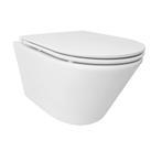 Wandcloset Wiesbaden Vesta Rimless Tornado Flush Met, Doe-het-zelf en Bouw, Sanitair, Ophalen of Verzenden, Nieuw, Overige typen