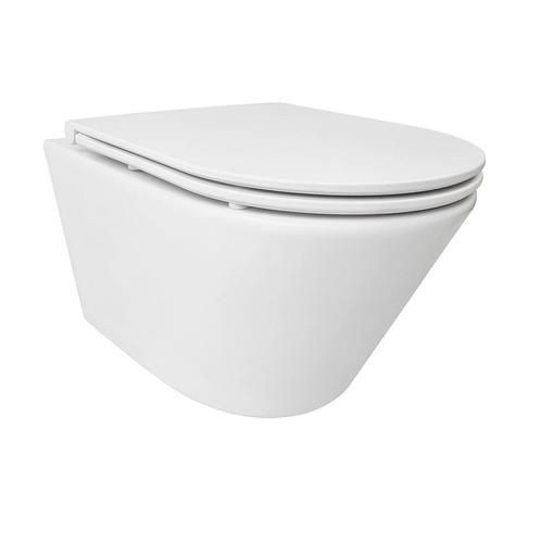 Wandcloset Wiesbaden Vesta Rimless Tornado Flush Met, Doe-het-zelf en Bouw, Sanitair, Overige typen, Nieuw, Ophalen of Verzenden