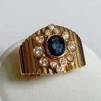 Zonder minimumprijs - Ring - 18 karaat Geel goud - 0.86ct., Bijoux, Sacs & Beauté, Bagues