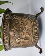 Zeldzame Holland bloempot - Jardinière - Koper, Antiek en Kunst