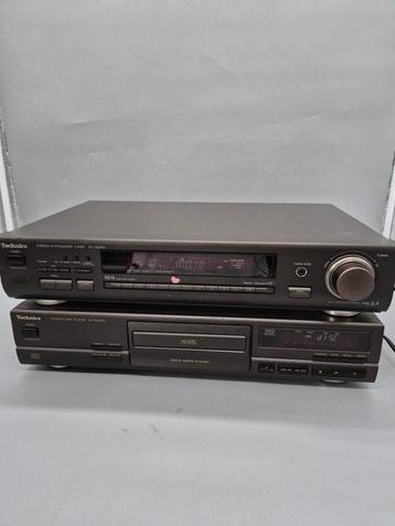 Technics - ST-GT550 tuner + SL-PG370A CD-speler Stereoset -