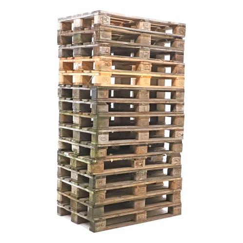 Gebruikte houten pallets europallet partij-aanbieding, Zakelijke goederen, Machines en Bouw | Heftrucks en Intern transport, Ophalen of Verzenden
