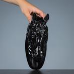 Figuur - Decoratief zwart paardenhoofd - polystone - metaal, Antiek en Kunst