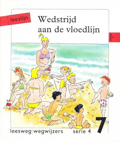 Leeslijn versie 1 wegwijzers serie 4 deel 7 Wedstrijd aan vl, Boeken, Schoolboeken, Verzenden