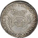 France. Louis XIV (1643-1715). Demi-écu aux palmes 1694-A,, Postzegels en Munten