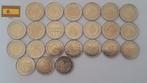 Espagne. 2 Euro 2005/2025 (incl. 2 euro 2018 Santiago de, Timbres & Monnaies