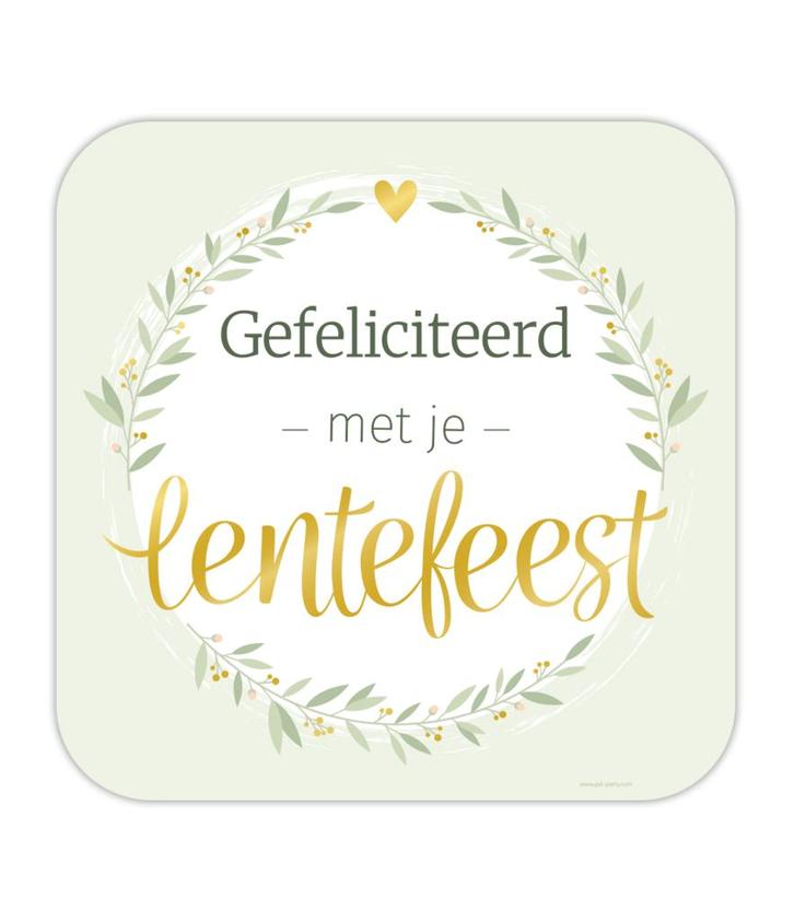 Lentefeest Deurbord 50cm, Hobby en Vrije tijd, Feestartikelen, Nieuw, Verzenden
