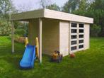Veiling - Tuinhuis Larvik 3296+1200X2416X2038 MM, Tuin en Terras, Nieuw