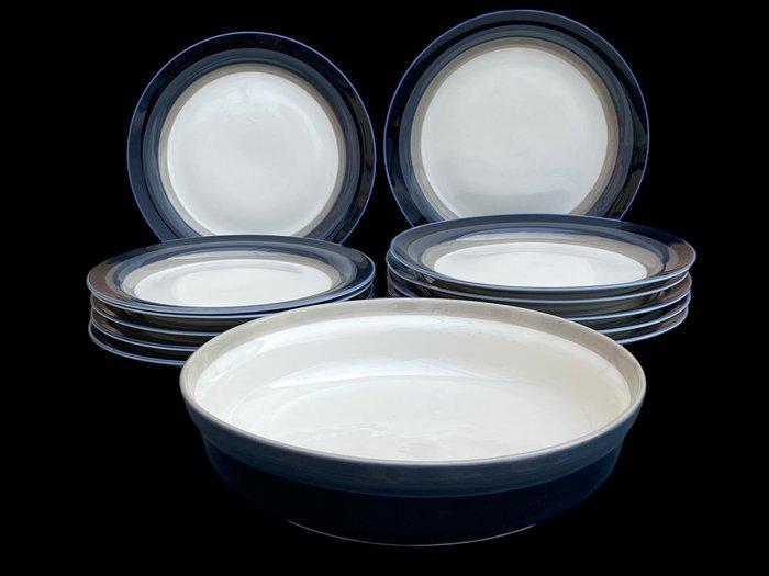 Richard Ginori - Eetservies voor 6 (13) - Keramiek,, Antiquités & Art, Antiquités | Meubles | Tables