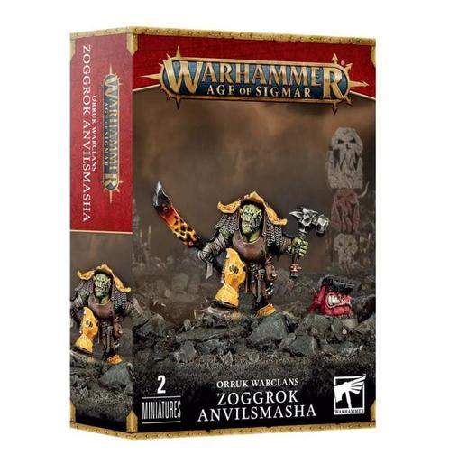 Orruk Warclans Zoggrok Anvilsmasha (Warhammer Age of Sigmar, Hobby & Loisirs créatifs, Wargaming, Enlèvement ou Envoi