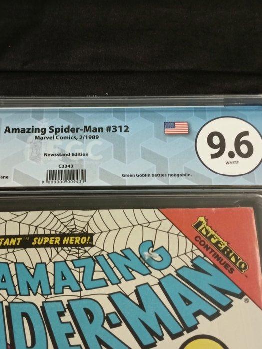The Amazing Spider-Man #312 - Newsstand Edition - EGC 9.6 -, Livres, BD | Comics