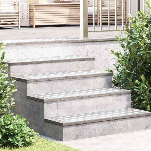vidaXL Aluminium Antislip Checkerplaten 4 stuks 90x30 cm, Doe-het-zelf en Bouw, Ladders en Trappen, Nieuw, Verzenden