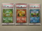 Pokémon - 3 Graded card - PSA 10, Nieuw