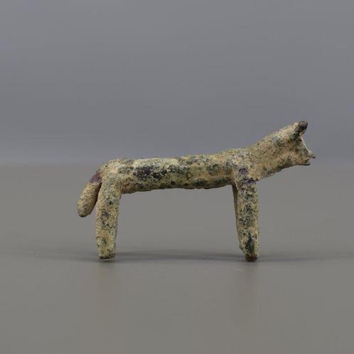 Asiático occidental Bronze Figurine en bronze ZOOMORPHE - 7, Verzamelen, Mineralen en Fossielen