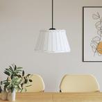 vidaXL Plafondlampenkap Ø50x30 cm wicker wit, Verzenden, Nieuw