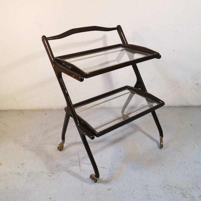 ICO PARISI - Cesare Lacca - Chariot de service - Bois,, Huis en Inrichting, Overige Huis en Inrichting