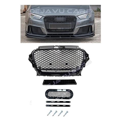 RS3 Quattro Look Front Grill voor Audi A3 8V / S line / S3, Auto diversen, Tuning en Styling, Ophalen of Verzenden