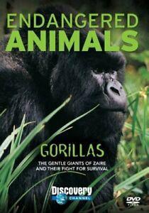 Gorillas: Endangered Animals DVD, Cd's en Dvd's, Dvd's | Overige Dvd's, Zo goed als nieuw, Verzenden