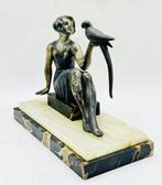 Figuur - Diana - 2 kg - Marmer, Zinklegering, Antiek en Kunst