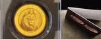 Tchad. Great Gold Bullion coin Majestic Lion King in the