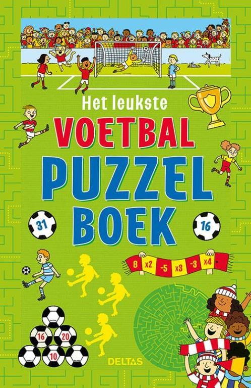 Het leukste voetbal puzzelboek 9789044760446 Clive GIFFORD, Boeken, Overige Boeken, Gelezen, Verzenden