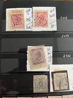 Belgique - Ensemble de timbres Belgique 1 franc, 40/1/2/5